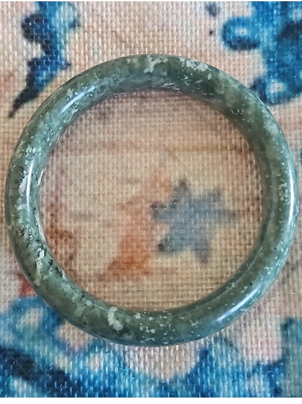 Solid Jade Bangle Bracelet 
Genuine